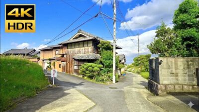 Walking in a forgotten park in Nara, Japan I 4K HDR