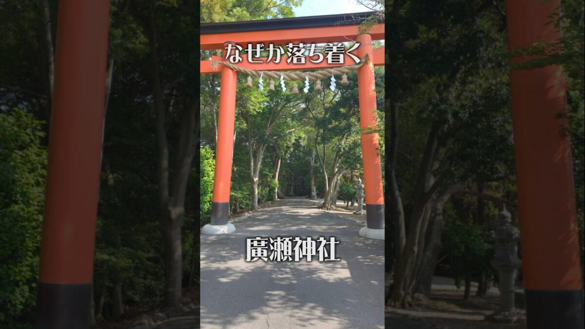 【癒やしの神域】廣瀬神社（奈良・河合町）｜静かな時間が流れるスピリチュアルスポット