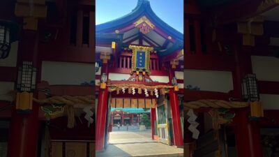 日枝神社⛩️【東京】 #パワースポット神社仏閣 #パワースポット