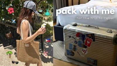 【パッキング】１週間のセブ島旅行スーツケースの中身✈️🧳🌴