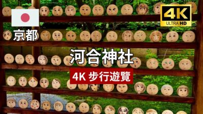 【4K 京都步行遊覽】河合神社