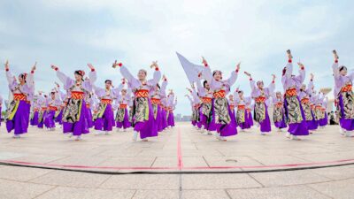 [4K] 京都チーム『櫻嵐洛』 2026年度演舞『桜架』　Sailing KOBE 2026 セーリング神戸 サブステージ