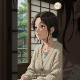 4K A quiet rainy afternoon in the ryokan library 📚🍵🌧️ | Cozy Anime ASMR #Shorts #asmr #calm #rain