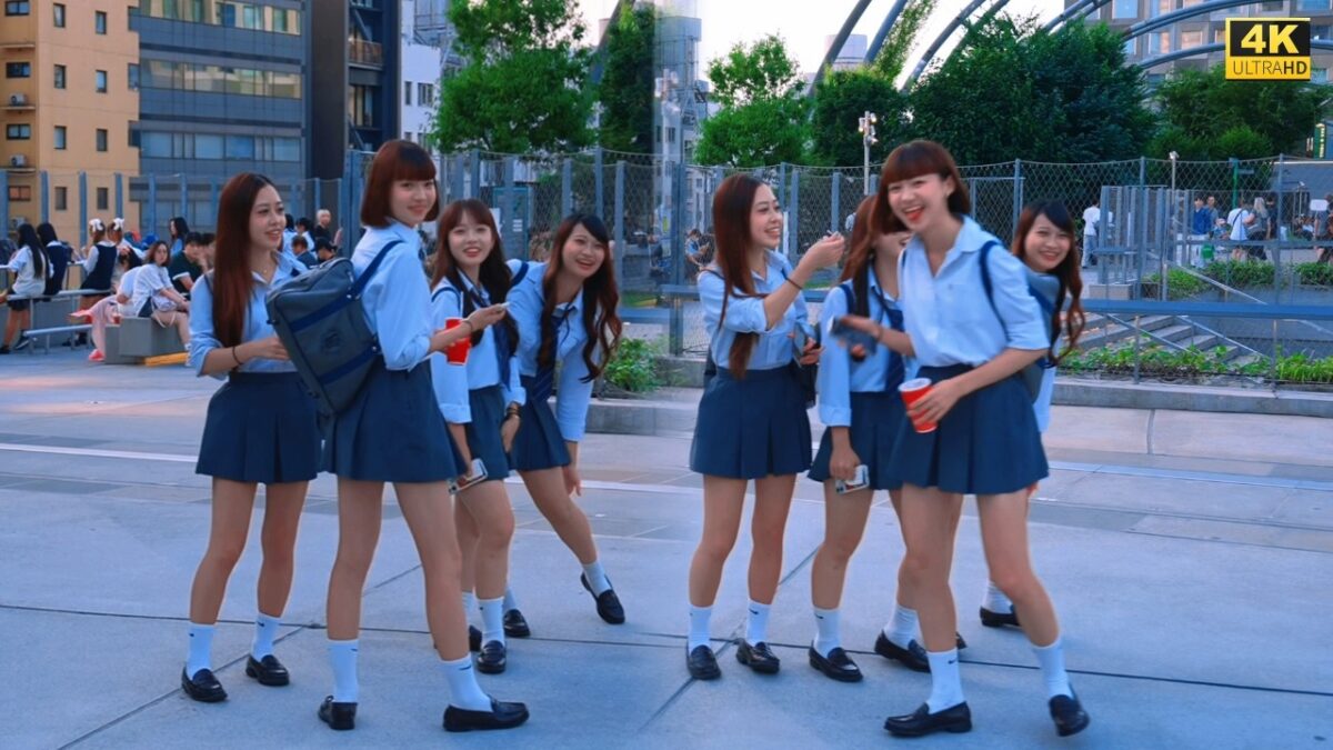 4K HDR Wednesday Sunset Walk in Shibuya Tokyo 🌇 Golden Hour & Relaxing Urban Ambience