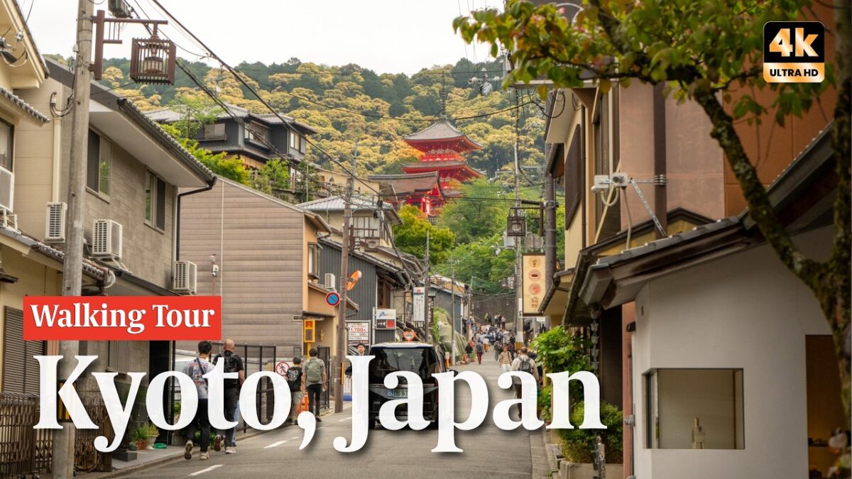 🇯🇵 4K Kyoto, Japan ( Walking Tour ) [4K Ultra HD/60fps]
