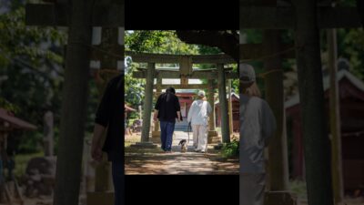 A Quiet Family Walk with Their Dog | Quiet Walk Japan
