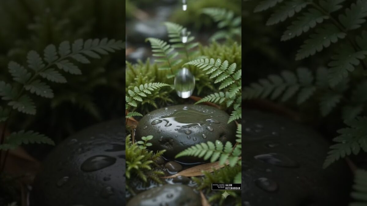 ASMR –  Natural Bamboo Forest After Rain | Peaceful Nature ASMR #Shorts #NatureASMR #relaxingnature