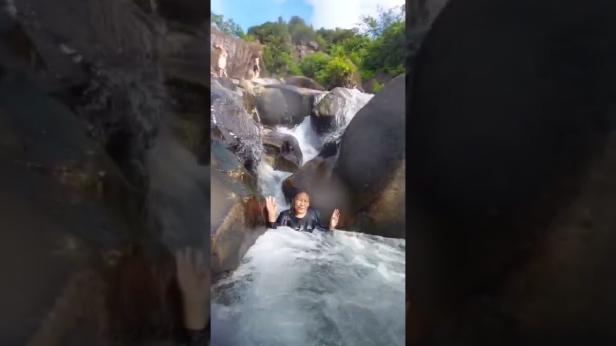 BEAT THE HEAT ENJOY SWIMMING AT MADAI STREAM/ASMR SATISFYING SOUND