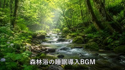 小鳥のさえずりと川のせせらぎ｜森林浴の睡眠導入BGM【8時間,勉強,作業,集中,癒し,瞑想,リラックス,赤ちゃん寝かしつけ,自律神経を整える,ASMR】
