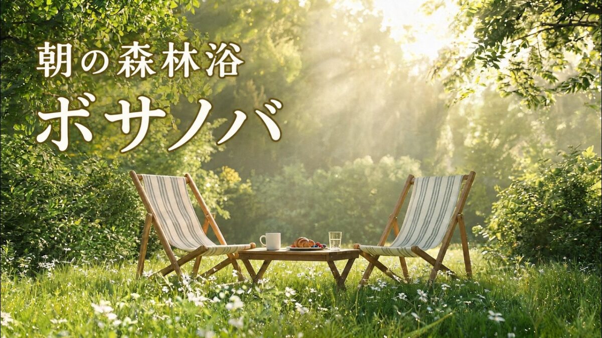 朝の森林浴ボサノバ｜爽やかな一日をはじめる癒しのBGMMorning Forest Bossa Nova for Relaxing & Study