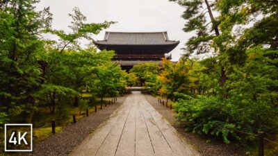 Early Morning Kyoto Walk | Shirakawa Street, Chion-in, Nanzen-ji & Suirokaku 【4K】