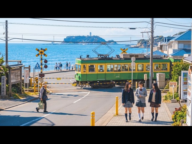 Enoshima Walk | Japan’s Sunny Island Escape | Japan 4K HDR