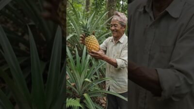 Fruit in Jungle #shorts #viral #trending #outdoors #camping #river #tree #nature #asmr #aishorts