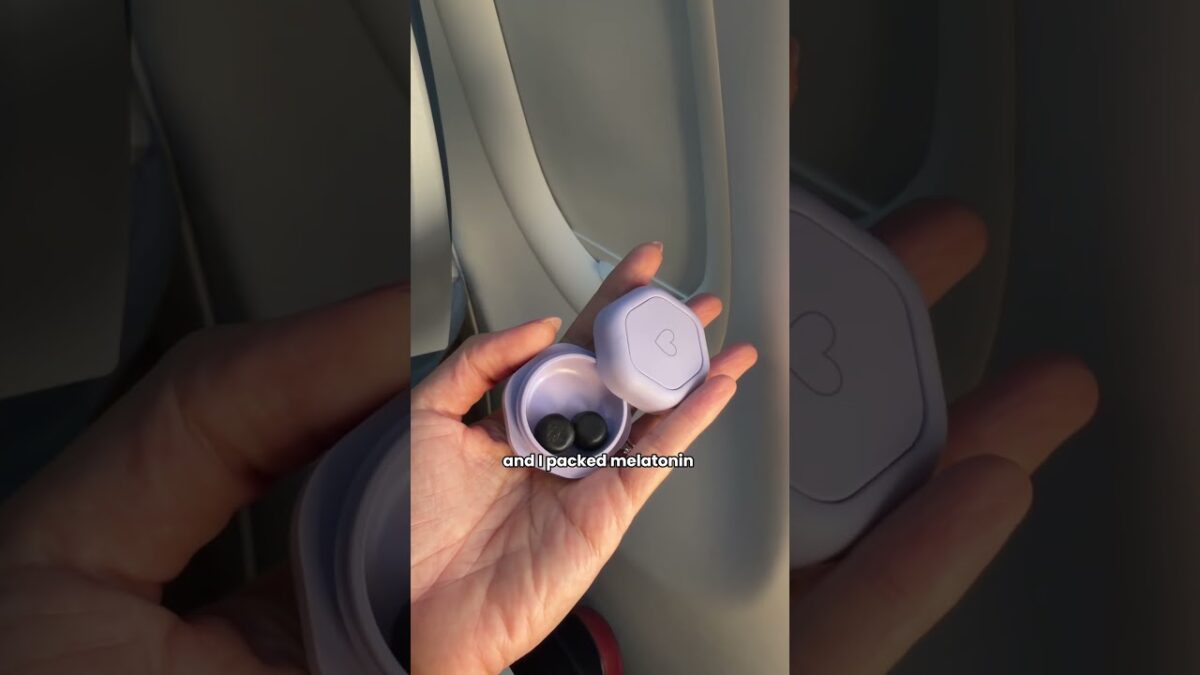 In Flight Beauty Routine