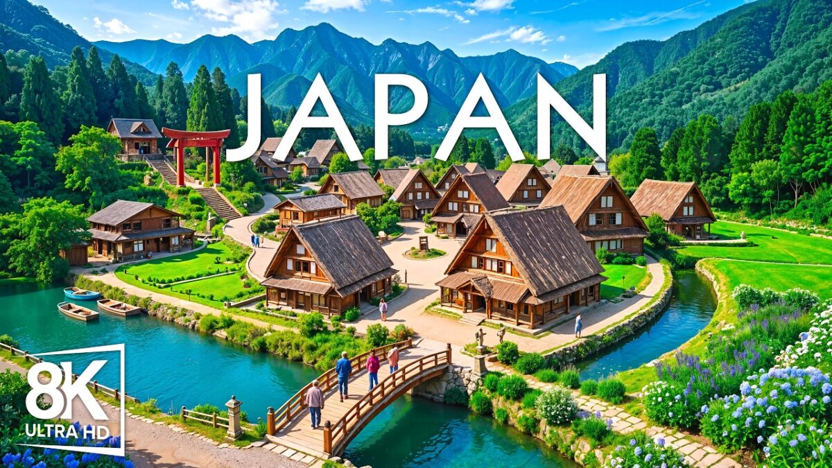 Japan 8K UHD | Mount Fuji, Kyoto Temples & Scenic Countryside Wonders
