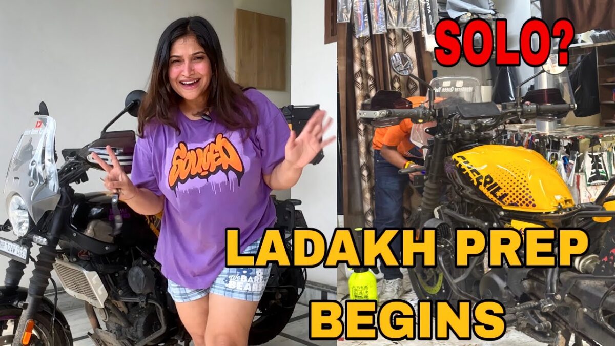 LADAKH PREPARATION l SOMETHING NEW I ADVENTURE RIDE