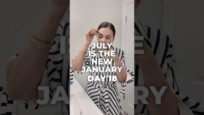 Morning Routine! Morning habits to set myself up for the day! July is the new January day 18