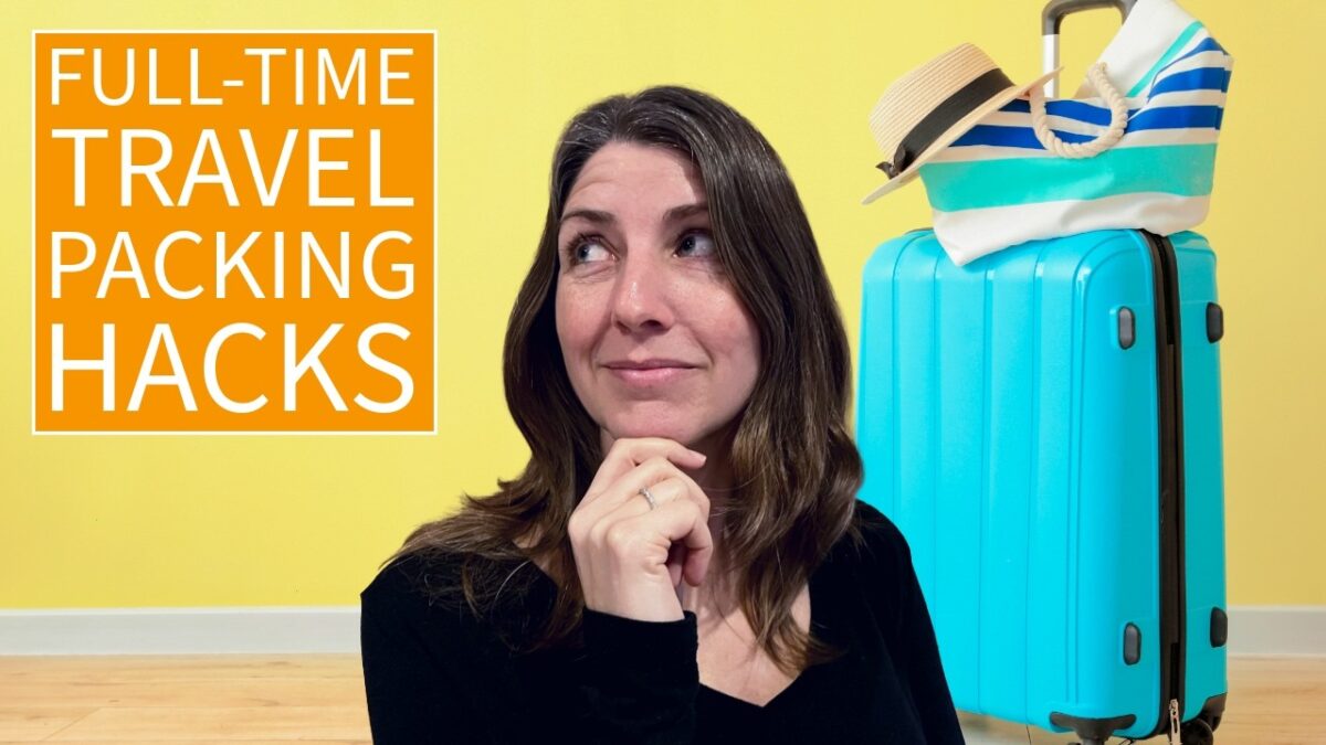 PACKING Like a Pro: 10 Essential Hacks for LONG-TERM TRAVEL