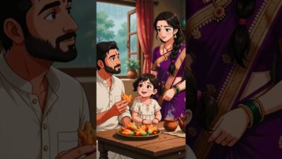 Rainy Village Morning Routine & Crispy Pumpkin Flower Fritters 🌧️🌼 | Ghibli Style AI Cooking Story