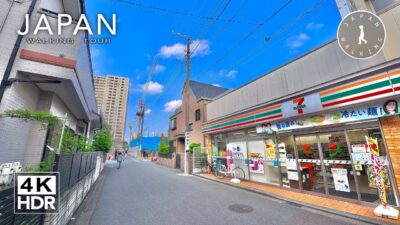 Suburban Japan Walk in Tama City | Japan Walking Tour【4K HDR】