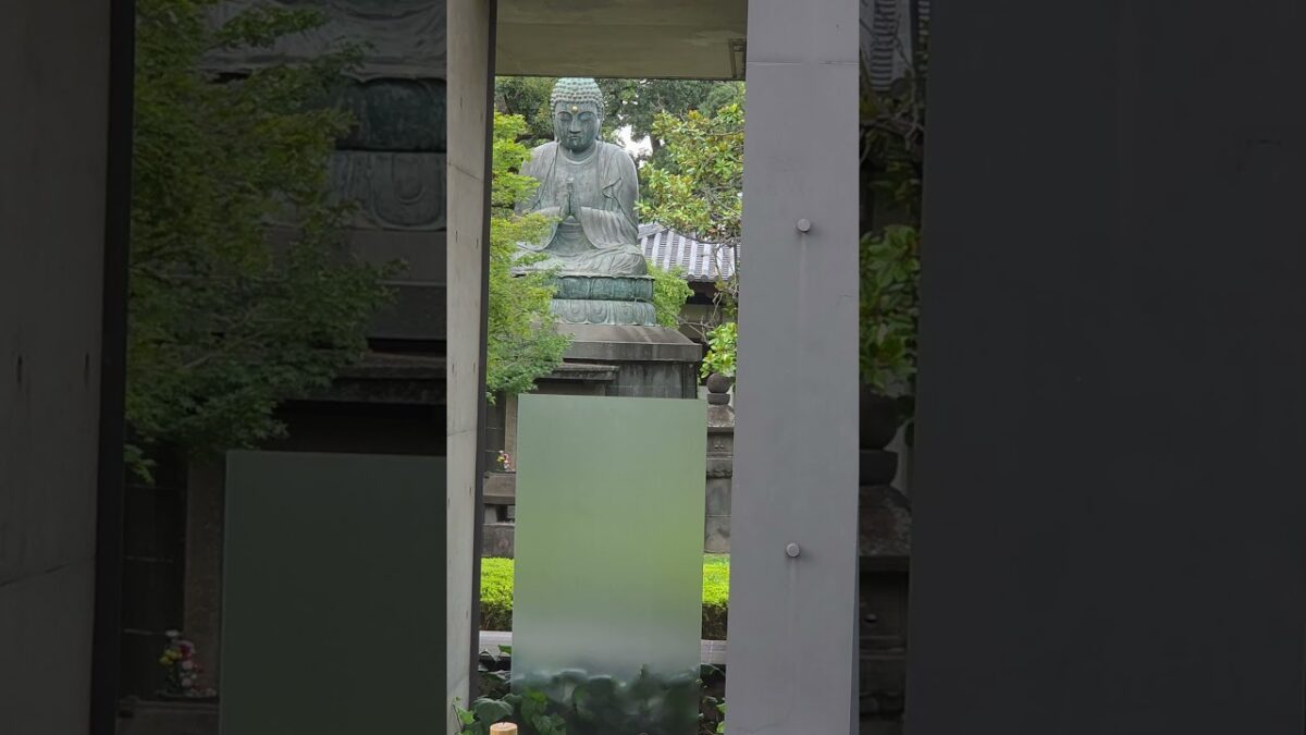 #天王寺 #谷中大仏 #東京寺社巡り #Tennoji #TokyoTemple #天王寺大佛 #बुद्ध #मंदिर #ХрамТэннодзи