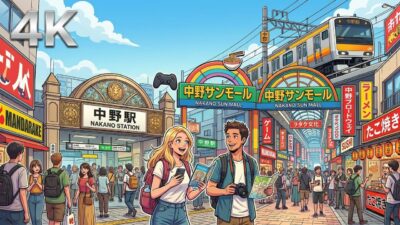 Tokyo Japan – Nakano City Walk | Japan Walking Tour【4K HDR】
