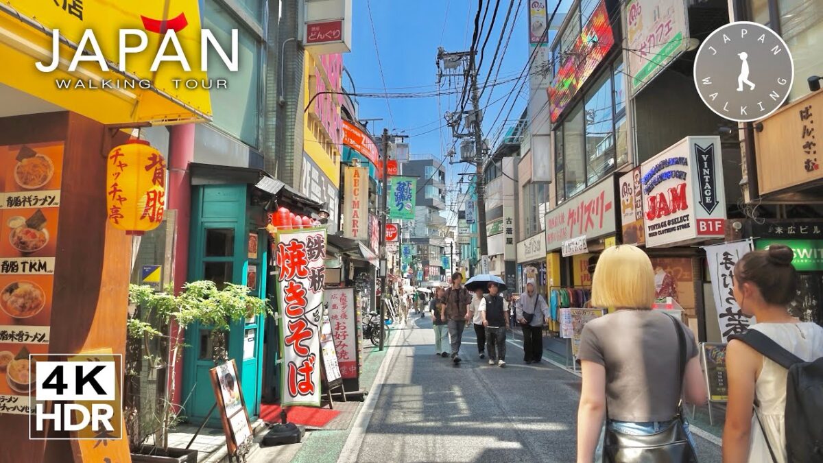 Tokyo Japan – Shimokitazawa Weekend Walk | Japan Walking Tour【4K HDR】