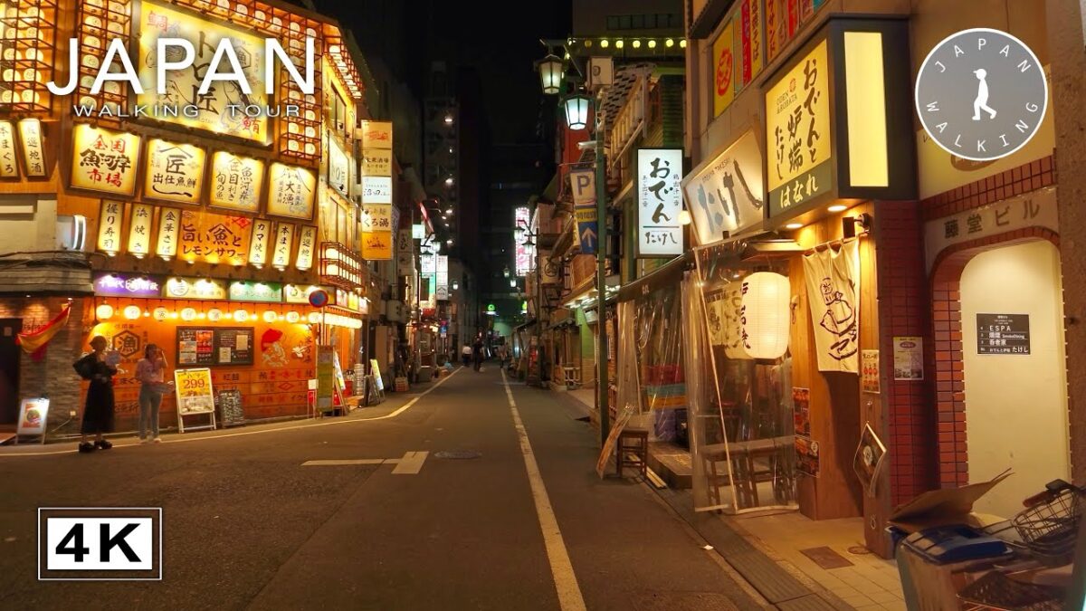 Tokyo Japan – Shinjuku Summer Night Walk | Japan Walking Tour【4K】