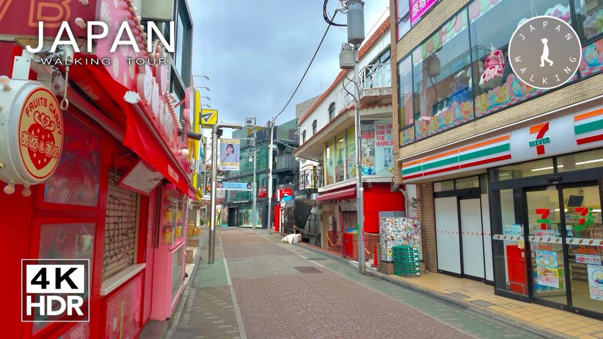 Tokyo – Omotesando to Shibuya Morning Walk | Japan Walking Tour【4K HDR】