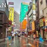 Tokyo Rainy Walk – Ikebukuro | Japan Walking Tour【4K】