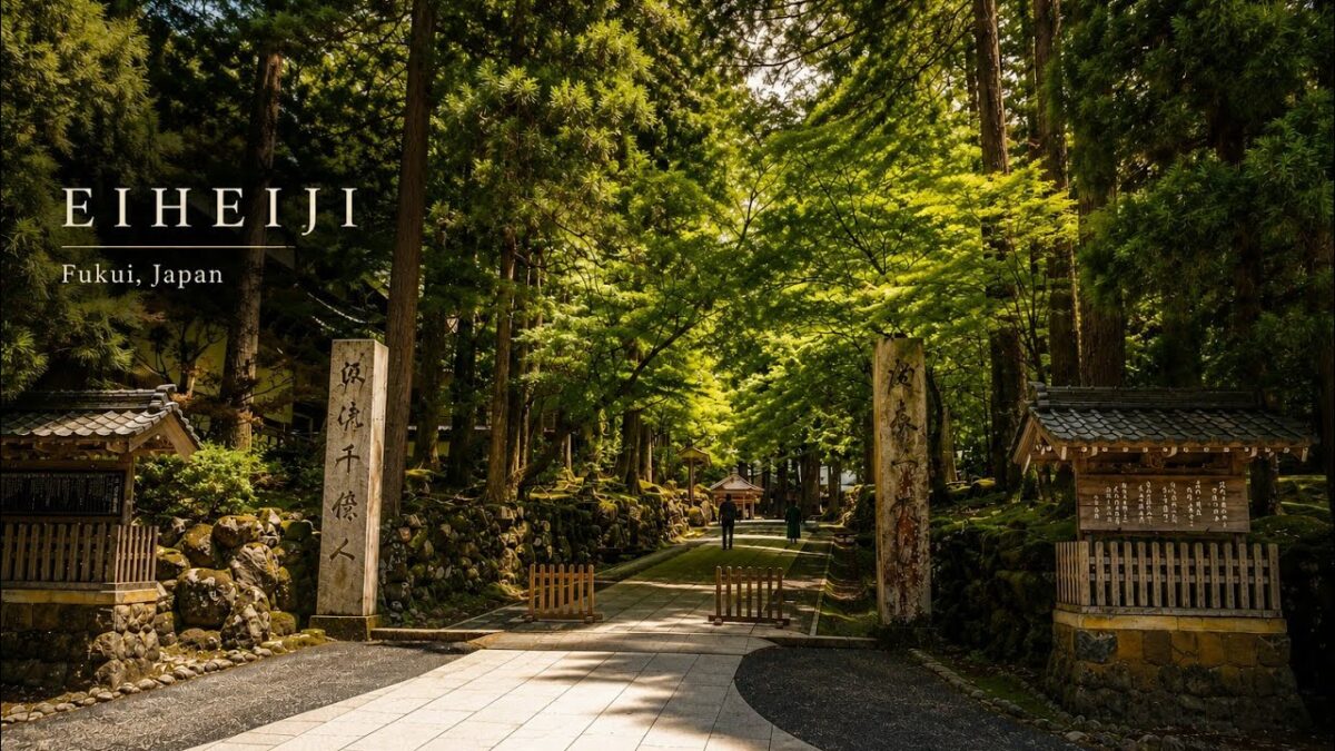 Walking Through Eiheiji Temple | Fukui, Japan 4K