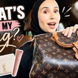 What’s in my  bag ?? شو جوا حقيبتي ؟؟
