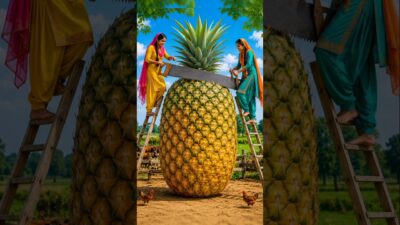 Wonderful fruits that bring relaxation #satisfying #fruit #nature #asmr #vegetable #farming #1m