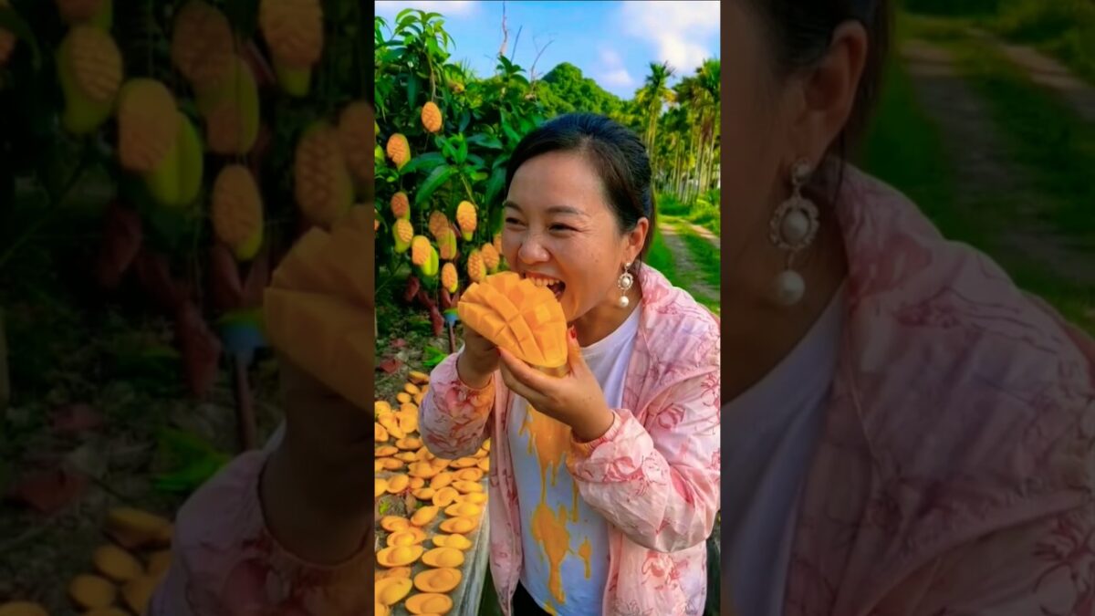 Wonderful fruits that bring relaxation#satisfying #fruit #nature #asmr#vegetable#farming #99mview