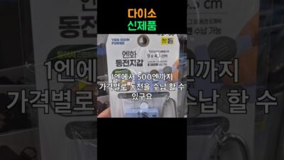 여행 갈 때 다이소 신제품 하나면 끝!