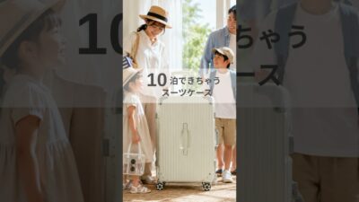 夏休みの家族旅行、パッキングに頭を悩ませていませんか？