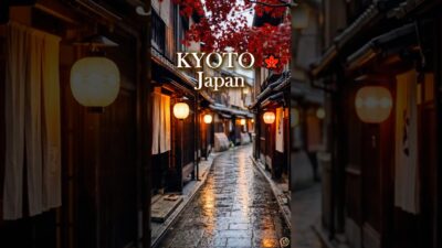 30 Seconds in Kyoto, Japan 🍁🇯🇵 #Shorts  #4ktravel  #cinematictravel