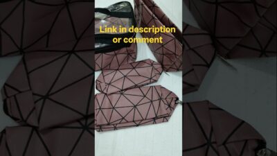✨ 4 Pcs Travel Makeup Bag Set for Women 💄 | Pink Cosmetic Organizer | #makeup #meesho #shorts #bag