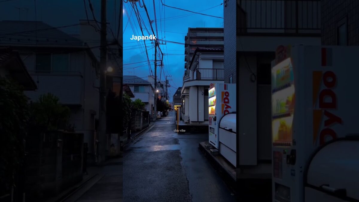 4K Japan Street Walks 🇯🇵✨Walking japan4k.video🇯🇵