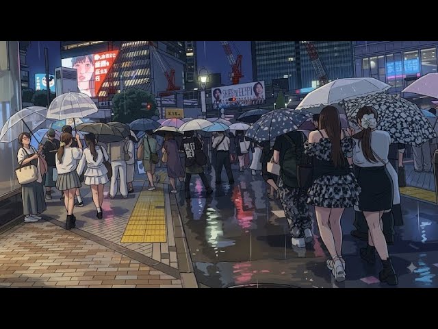 【4K】雨の日の渋谷散歩 ☔️ Rainy Walk in Shibuya, Tokyo