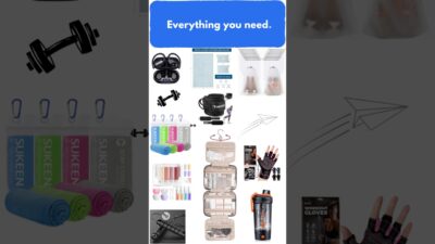5 Amazon Travel Essentials ✈️ Packing & Fitness Must-Haves | #shorts