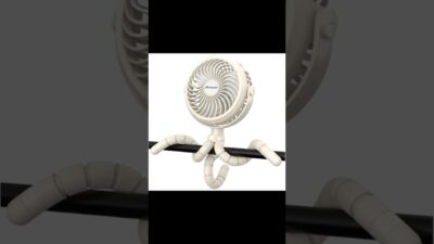 AMACOOL Review: Best Battery Operated Stroller Fan, Baby Travel Essentials