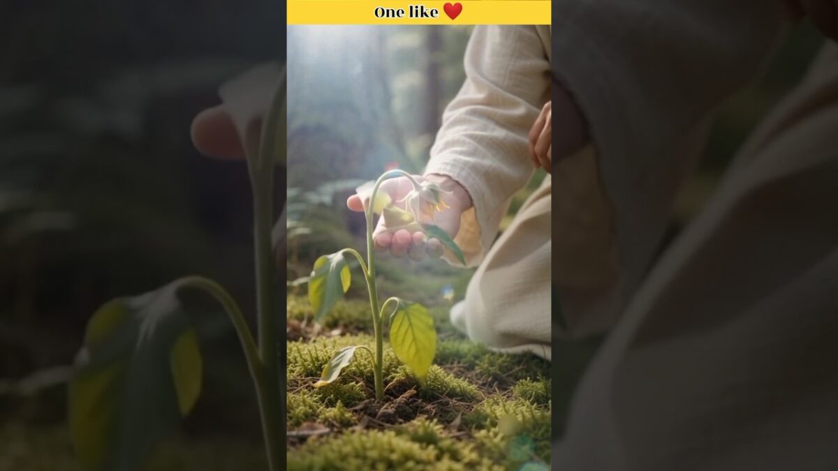 ASMR He heals everything, even the nature! 🌿#Jesus #Nature #asmr #Shorts #usashorts