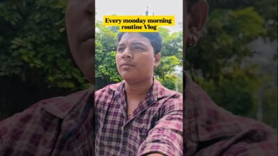 Every monday morning routine vlog 😄 #vlog #telugu #trendingreels #viralshorts #fypシ #shorts #yt