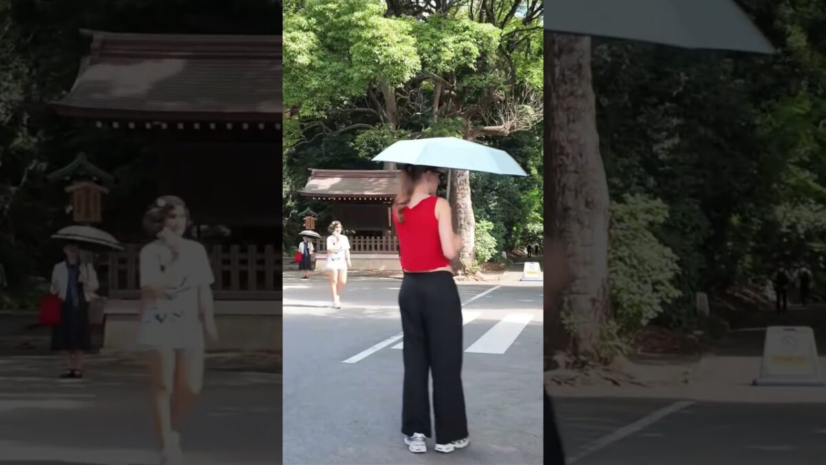 Inside Emperor Meiji’s Palace 👑🇯🇵 | Tokyo Walking Tour #Shorts