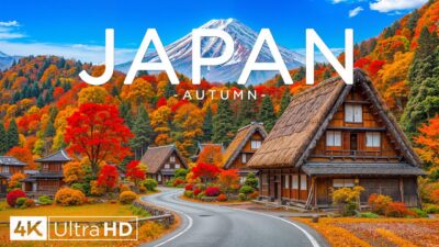 Japan Autumn 4K | Kyoto Temples, Mount Fuji & Japan’s Most Beautiful Fall Colors