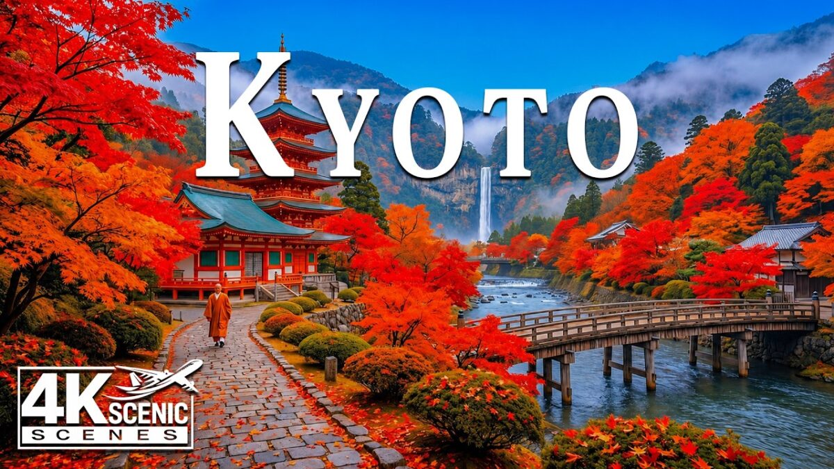 KYOTO AUTUMN 4K UHD 🍁 – Japan’s Most Beautiful Fall Destination | Temples & Red Maples