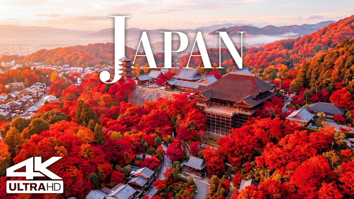 Kyoto, Japan 4K UHD 🇯🇵 | Stunning Autumn Foliage, Ancient Temples & Traditional Japanese Beauty