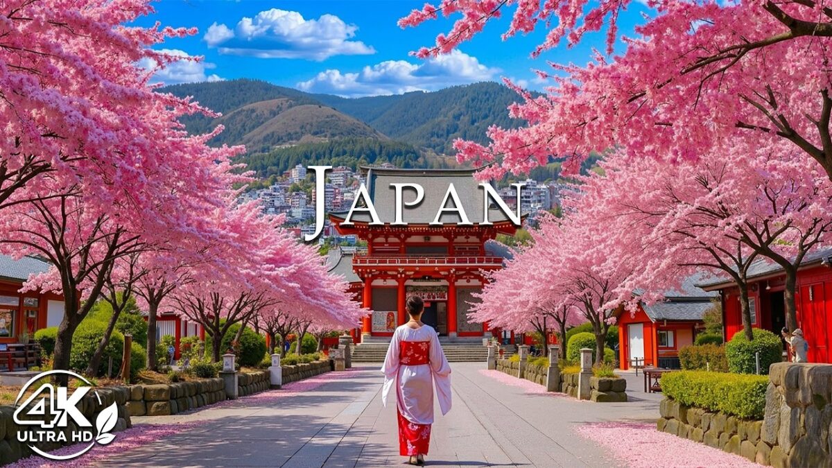 Kyoto, Japan Spring 4K Ultra HD – Tranquil Sakura Temples, Sacred Shrines & Timeless Stillness