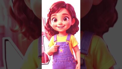 🌞 Lina’s Morning Routine! 👧💖 Wake Up, Brush & Learn! 🌈| #roadto1k #youtubekids #viral #youtubeshorts